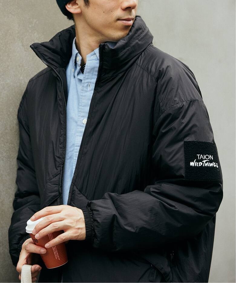 WILD THINGS × TAION 別注 リバーシブルコールドウェザーパーカー 