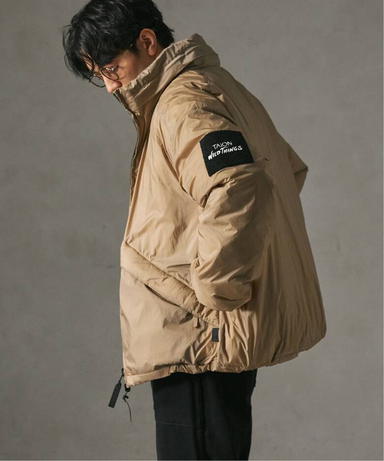 WILD THINGS × TAION 別注 リバーシブルコールドウェザーパーカー 