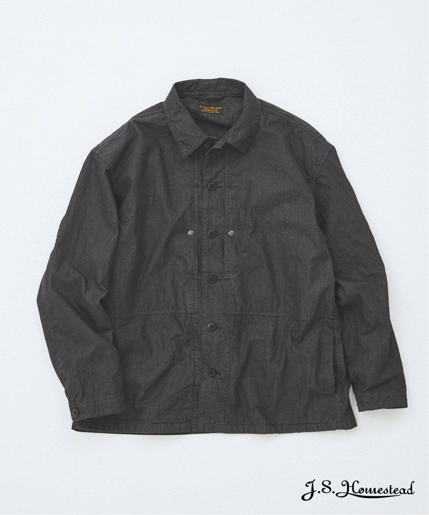 J.S.Homestead / GARMENT DYED P44 UTILITY JKT（ミリタリー 