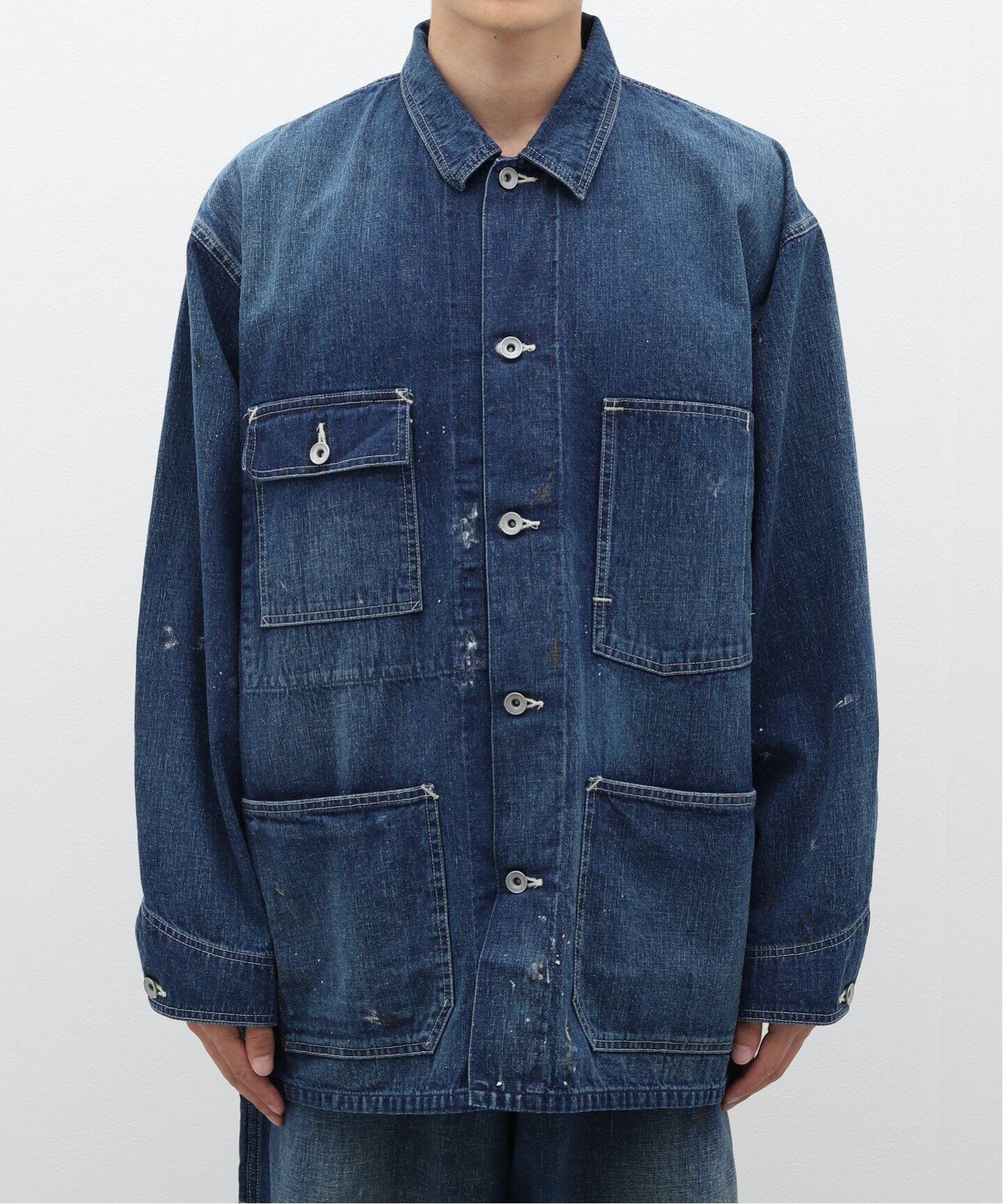 J.S.Homestead / PAINT DENIM CHORE COAT（デニムジャケット 