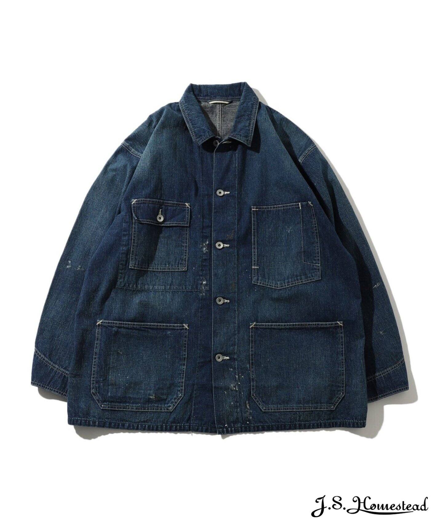 J.S.Homestead / PAINT DENIM CHORE COAT（デニムジャケット 