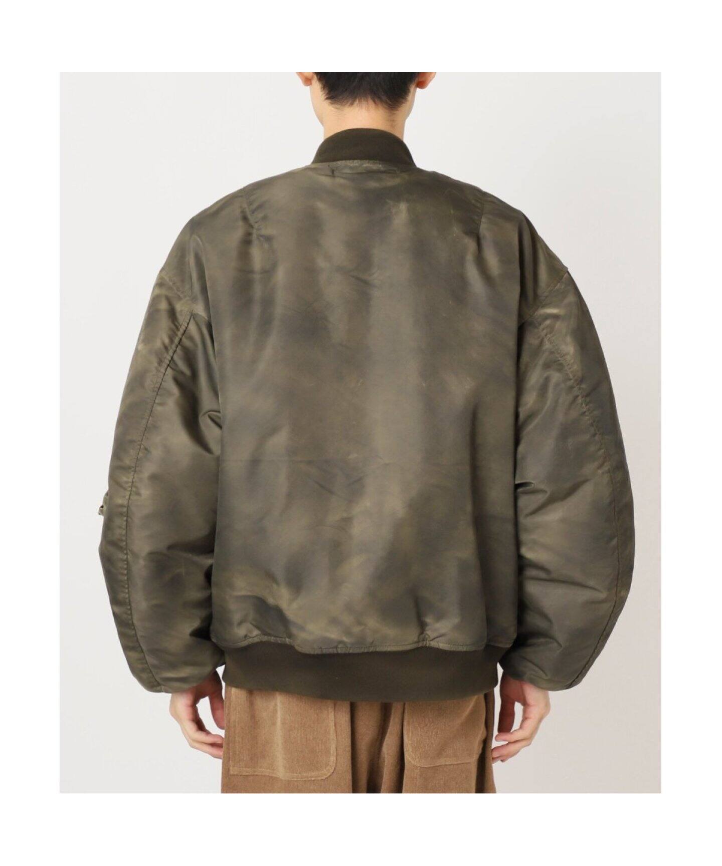 VETEMENTS MA-1ジャケット 寒々しく オリーブ