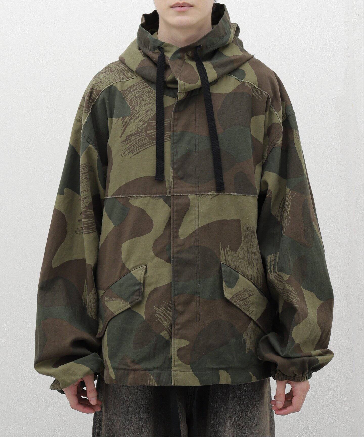 ANCELLM / アンセルム】CAMO HOODIE JACKET（その他ブルゾン／アウター 