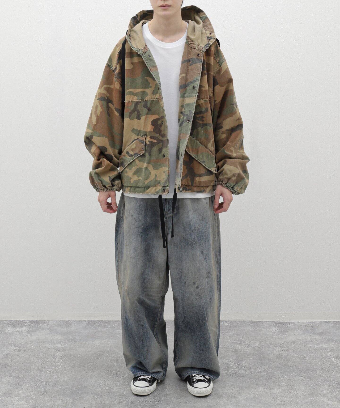 ANCELLM / アンセルム】CAMO HOODIE JACKET（その他ブルゾン／アウター 