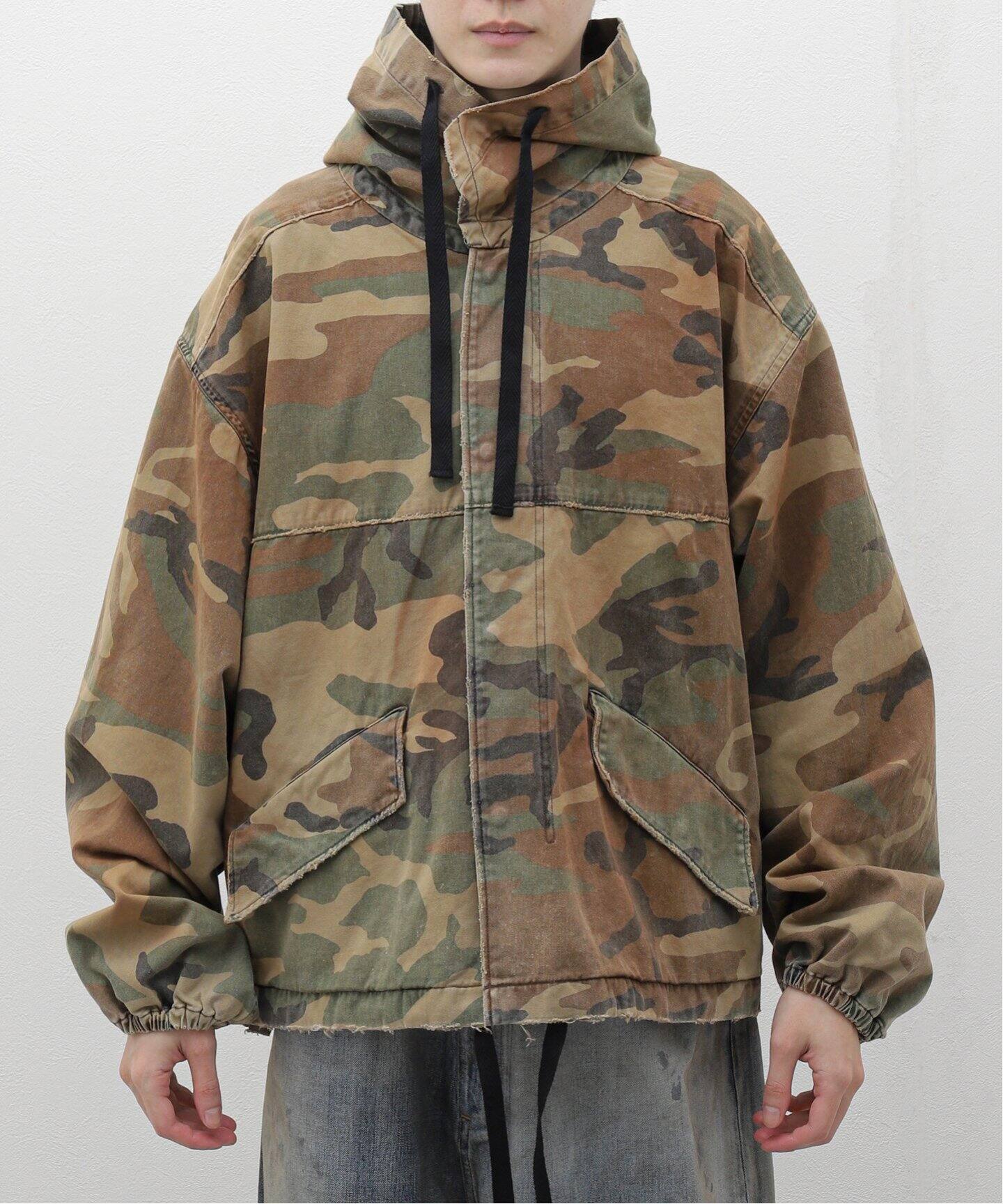 ANCELLM / アンセルム】CAMO HOODIE JACKET（その他ブルゾン／アウター 