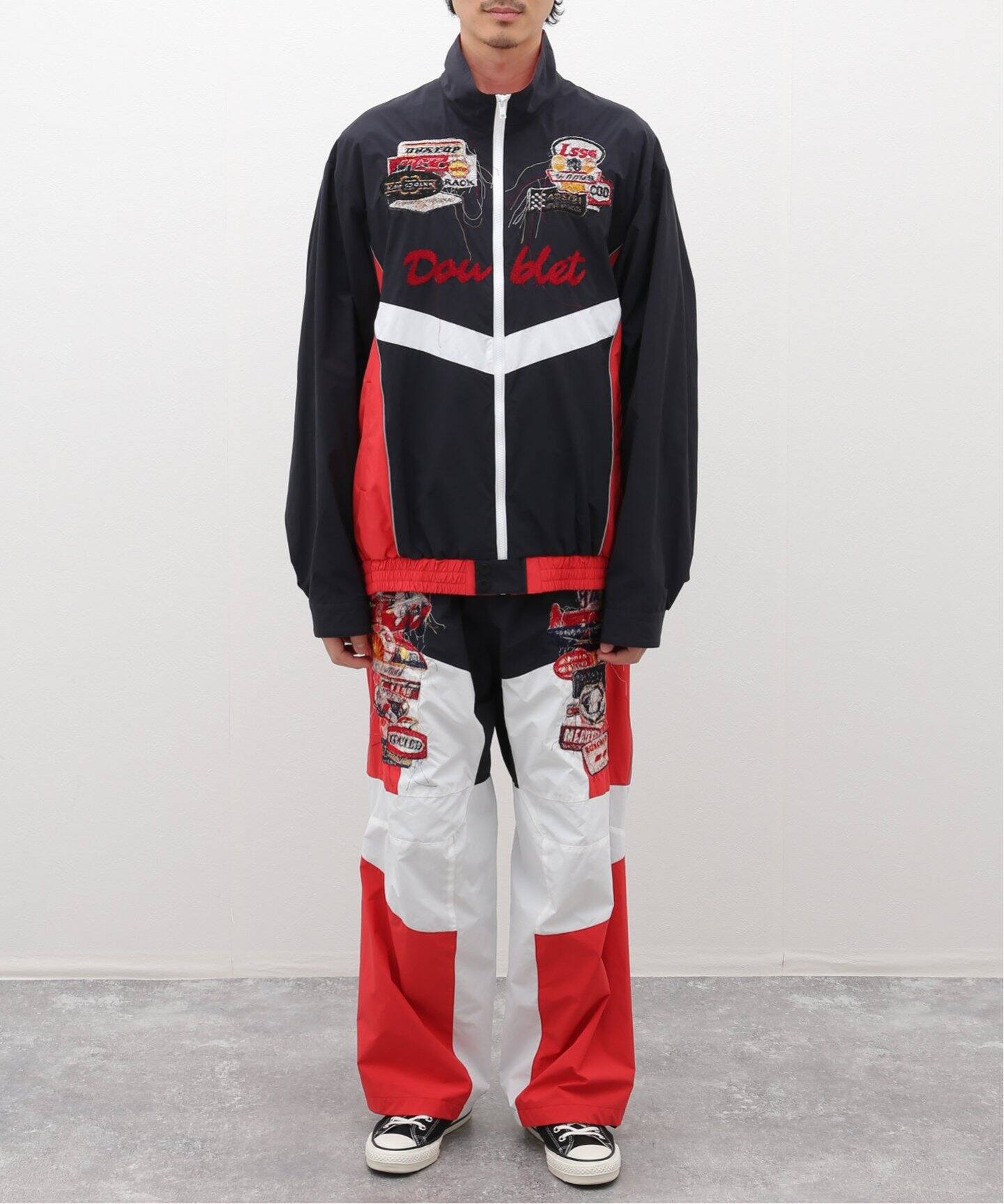 doublet 18ss カオスワッペン 編める スウェット 