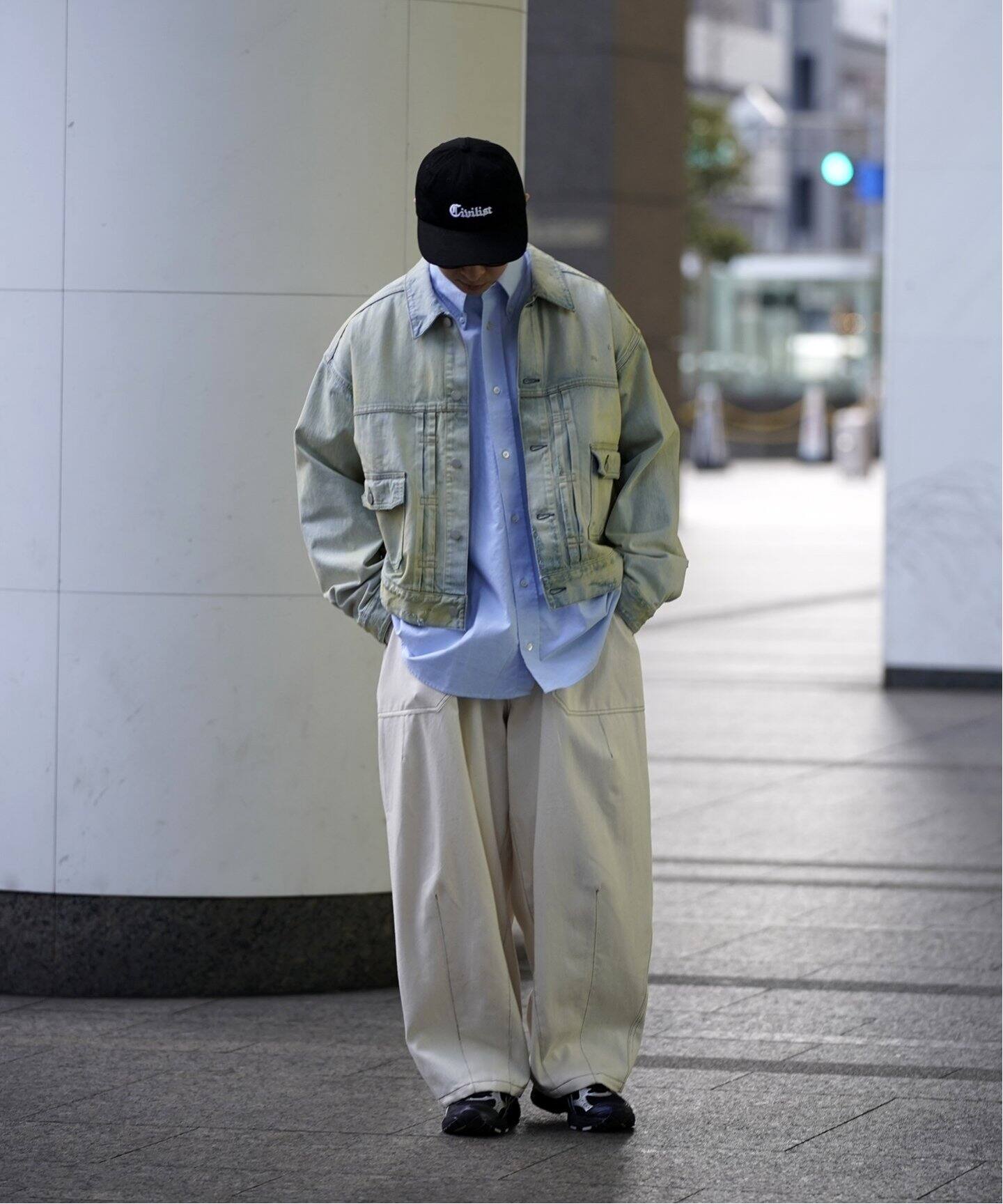 ANCELLM / アンセルム】CRASH DENIM JACKET type-2（デニムジャケット  