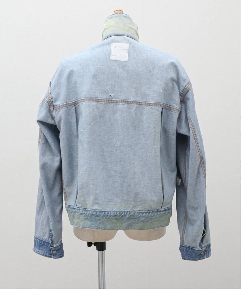 ANCELLM / アンセルム】CRASH DENIM JACKET type-2（デニムジャケット 