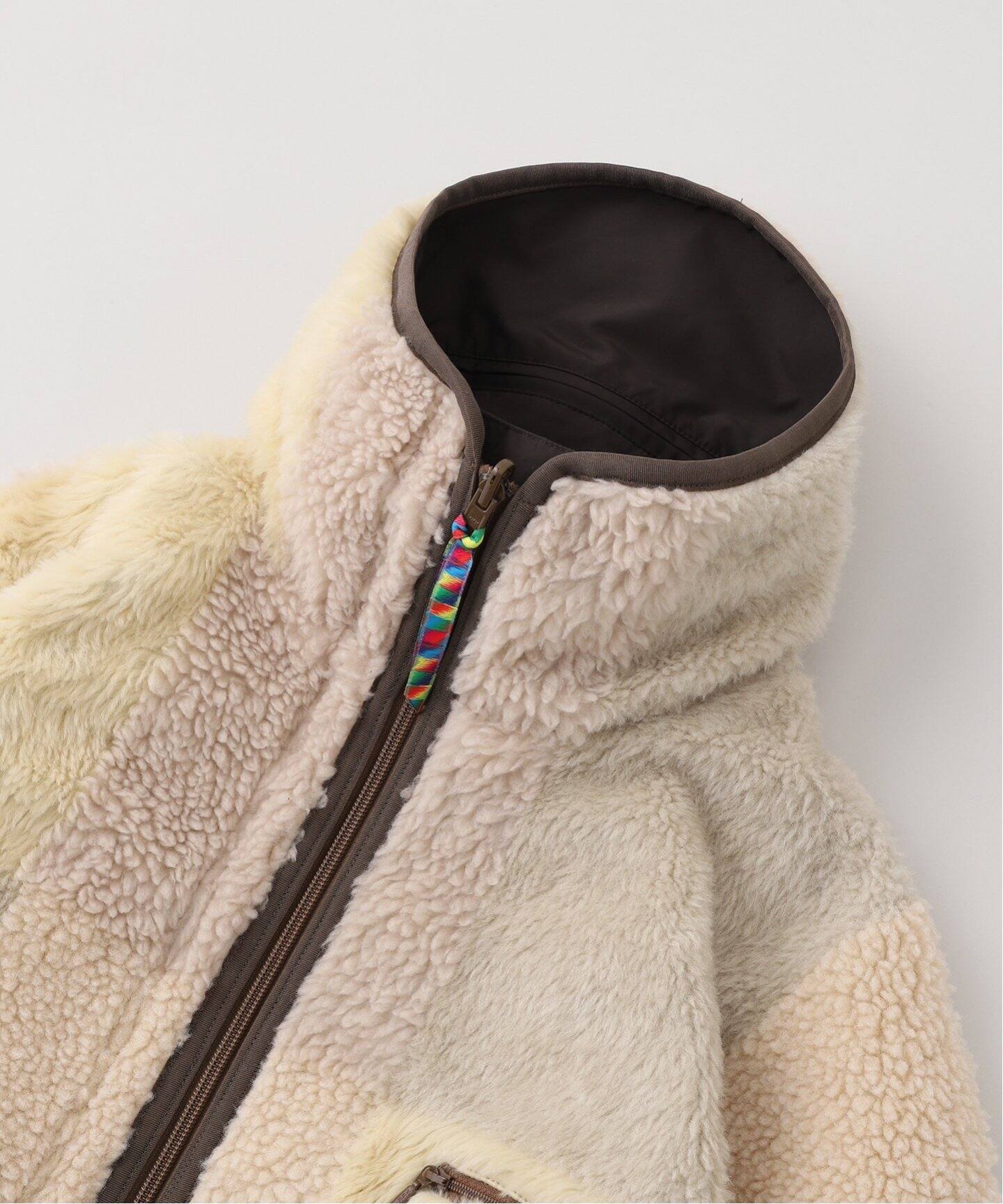 is-ness × Y(dot) BY NORDISK(yeti)】FLEECE JACKET（ボア・フリース  