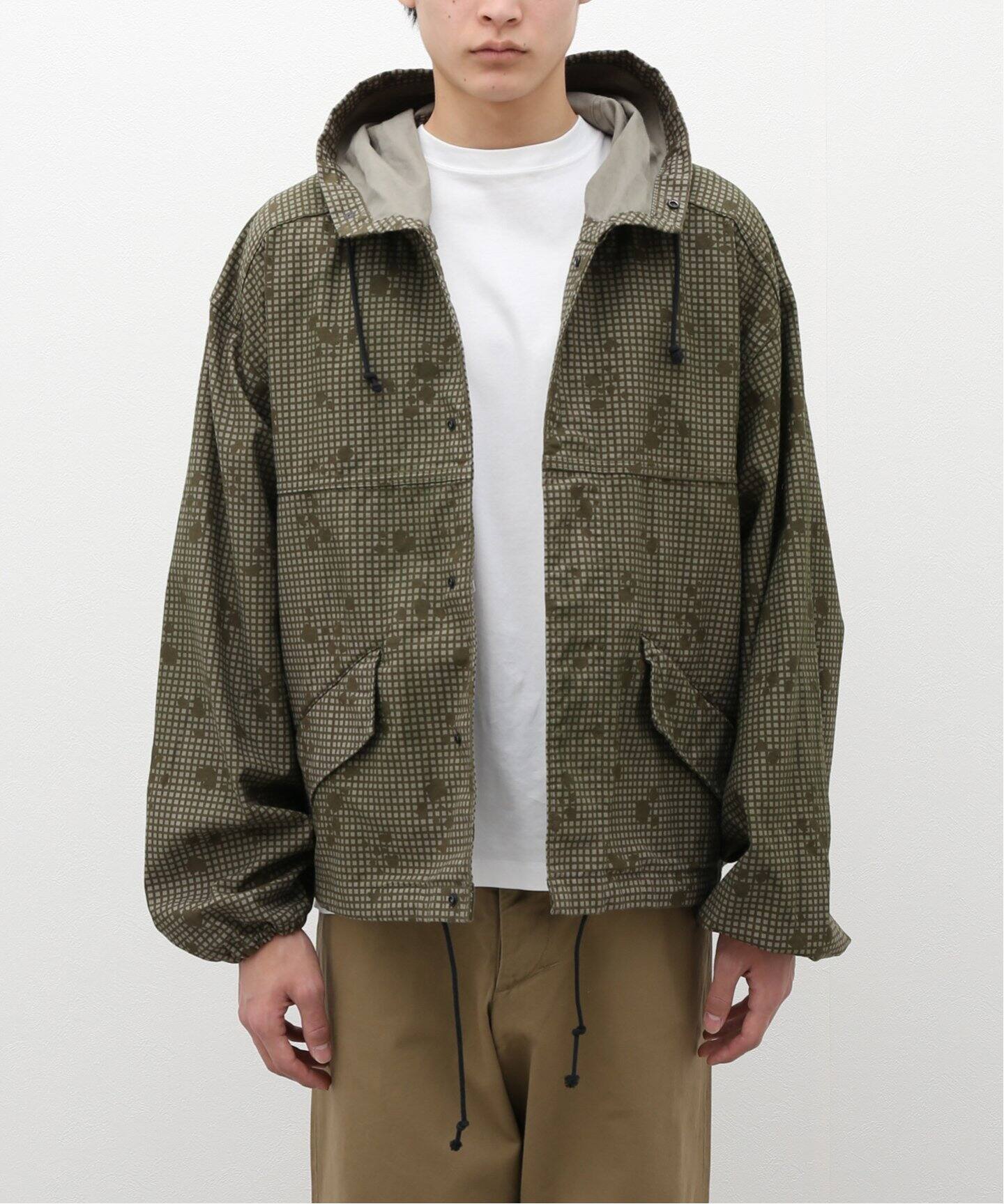 ANCELLM / アンセルム】CAMO HOODIE JACKET（その他ブルゾン／アウター 