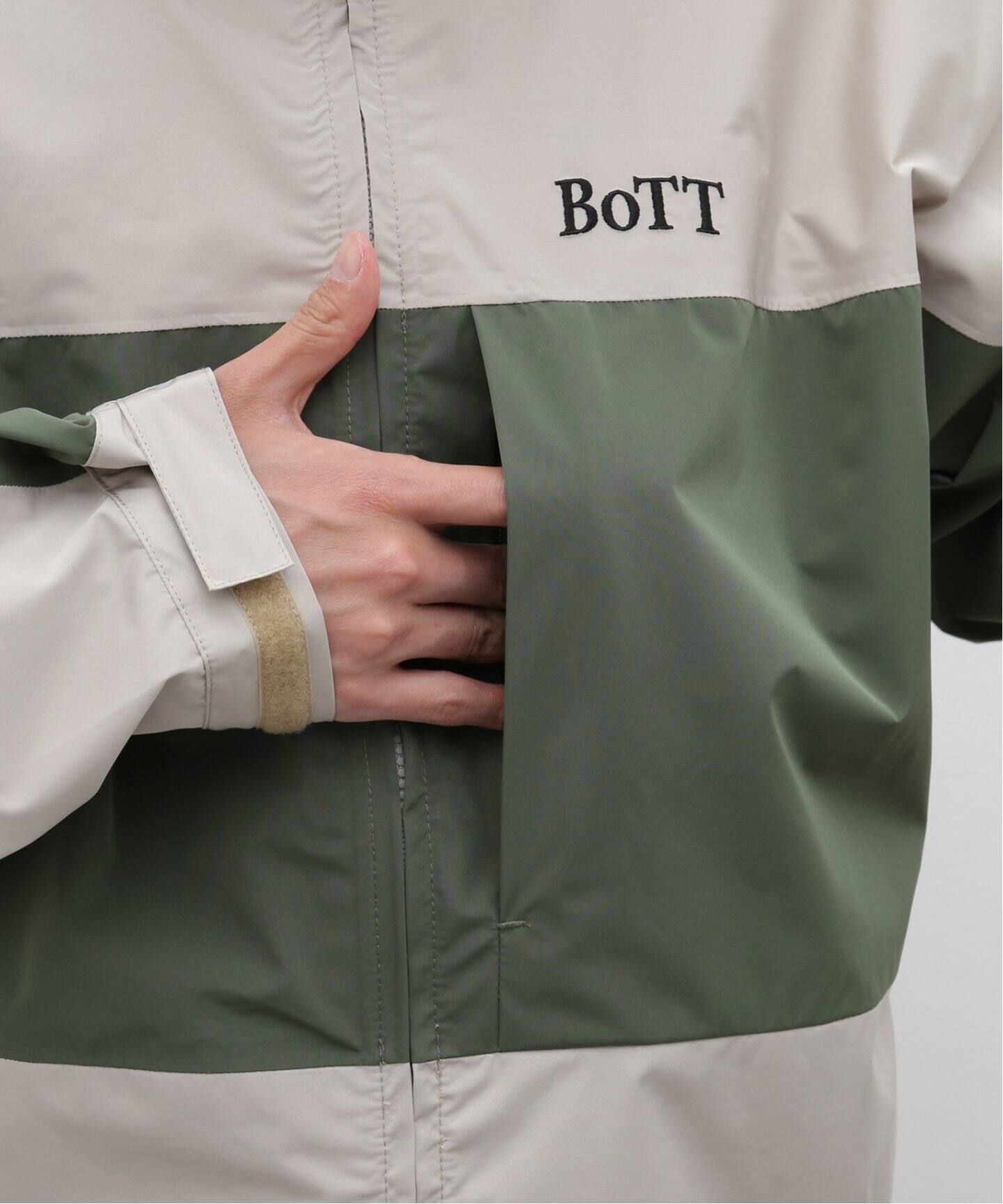 BoTT / ボット】2 Tone Shell Jacket（その他ブルゾン／アウター 