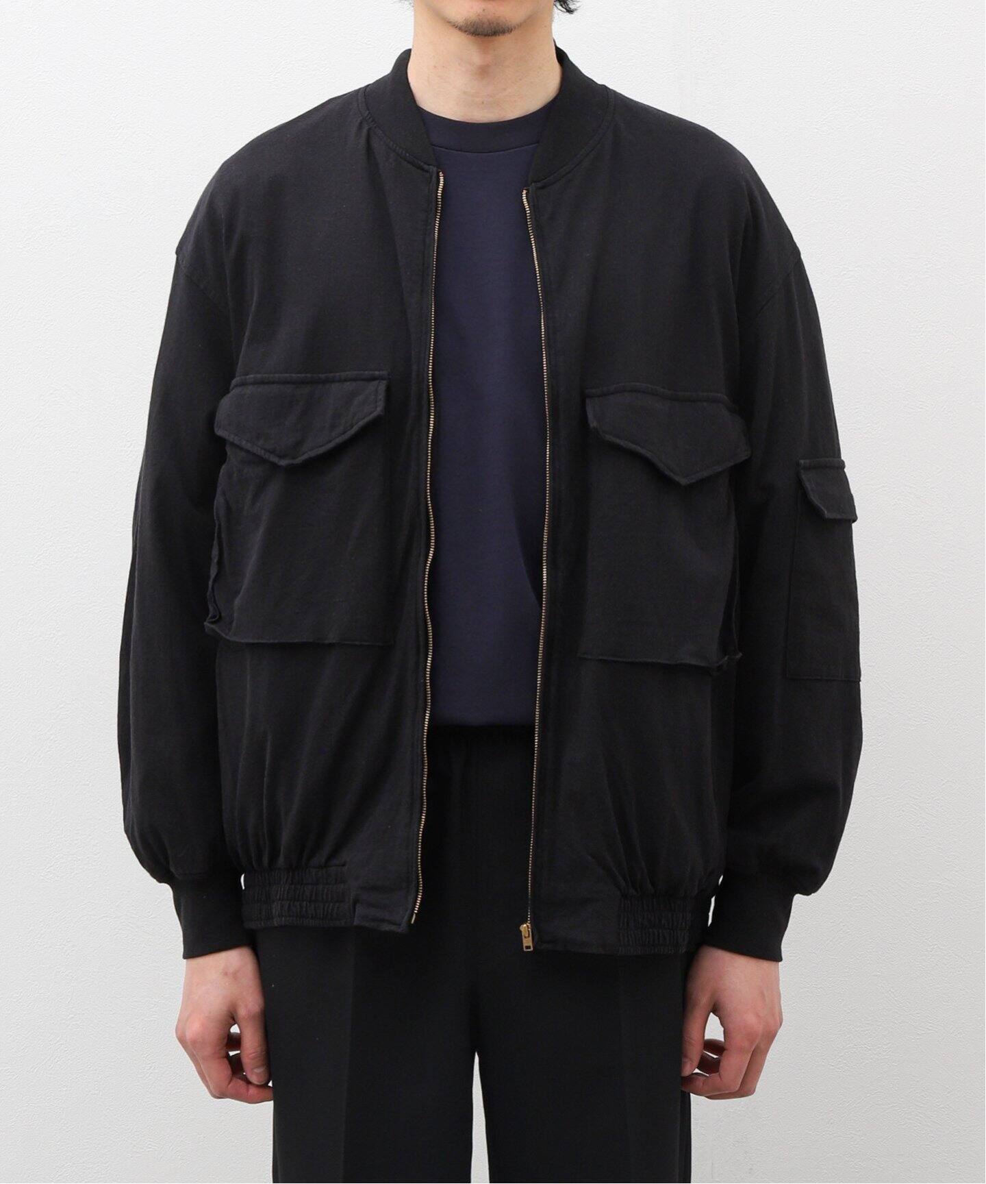 comoli / コモリ】コットンジャージ G8ジャケット（その他ブルゾン  