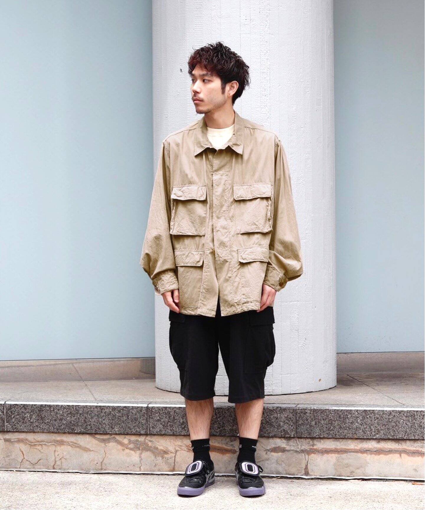 COMOLI KHAKI B.D.U ジャケット サイズ1（comoli / コモリ】KHAKI 