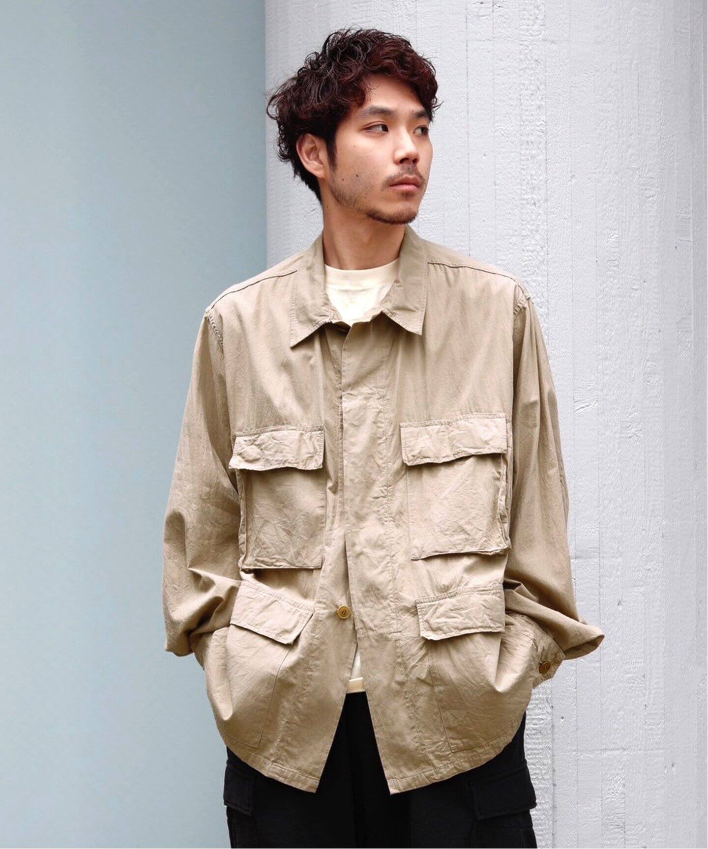 comoli / コモリ】KHAKI B.D.Uジャケット（ミリタリー）｜WISM 