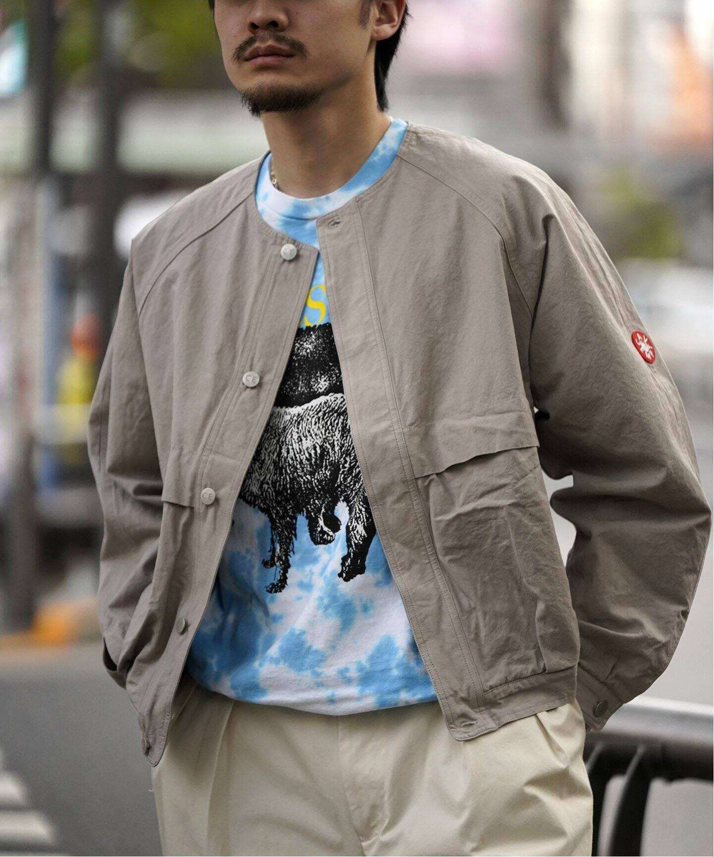 C.E / シーイー】cavempt COLLARLESS JACKET（その他ブルゾン 