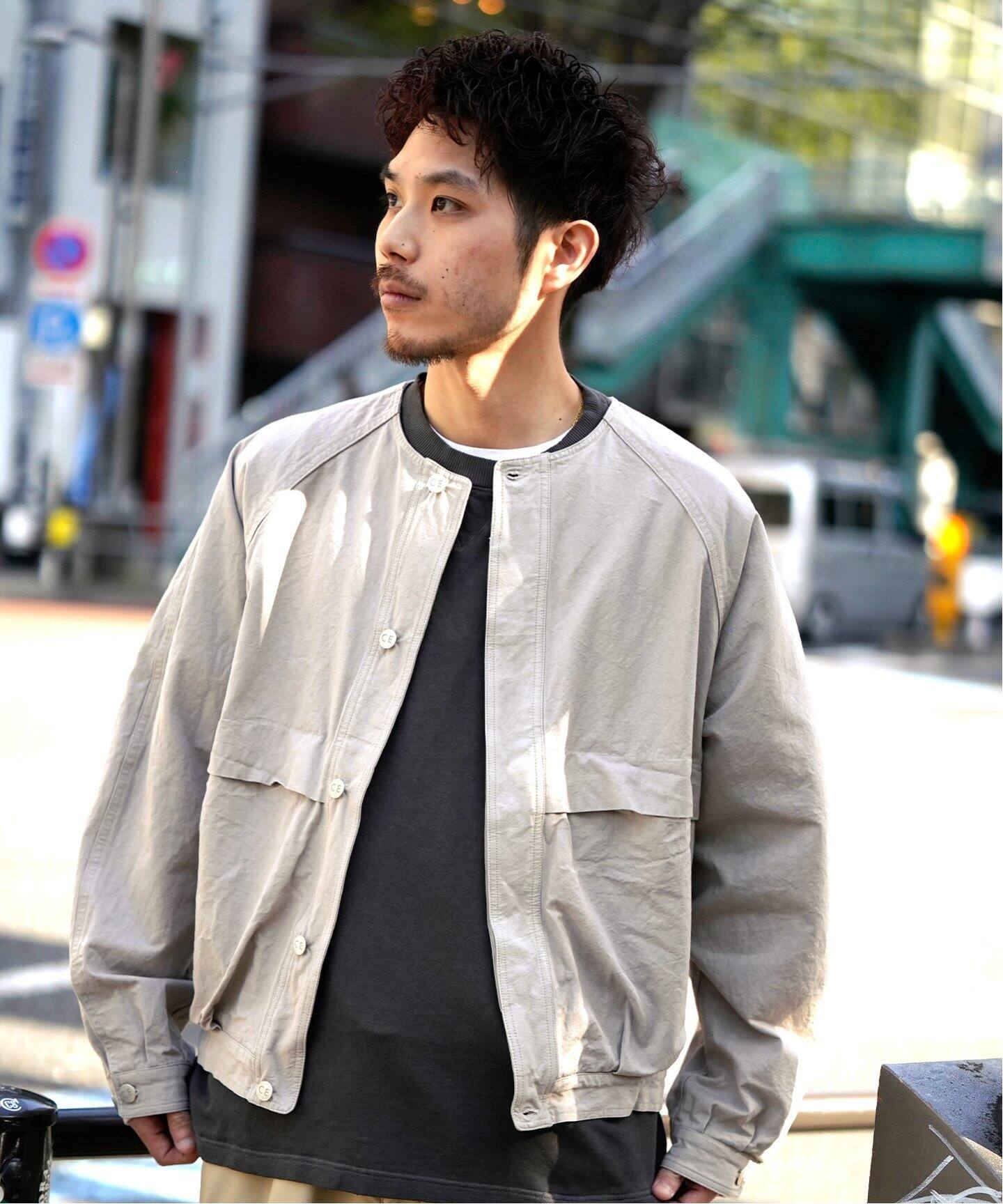 C.E / シーイー】cavempt COLLARLESS JACKET（その他ブルゾン 
