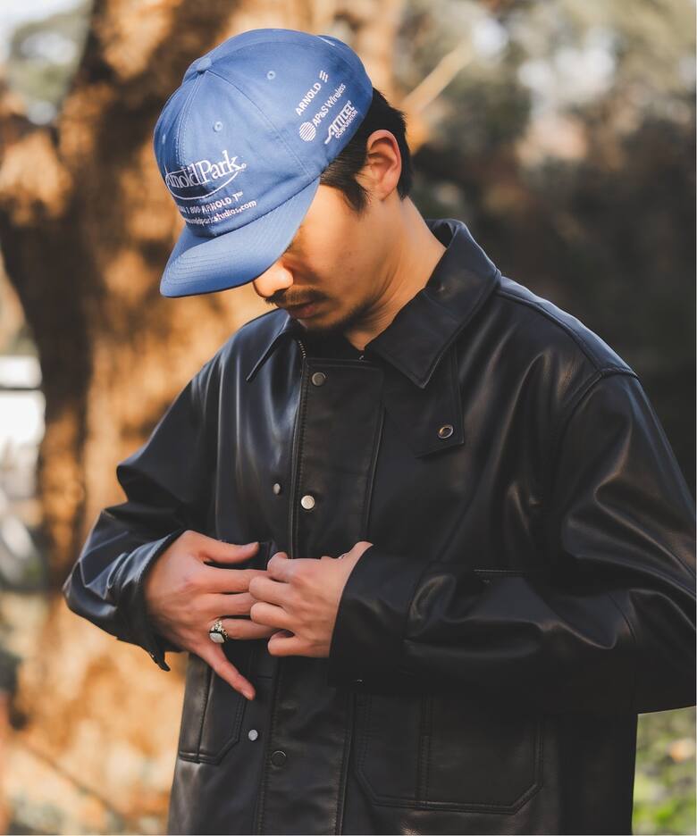 CCU / シーシーユー】WISM 別注 THOMAS COVERALL SHIRT JACKET（レザー 