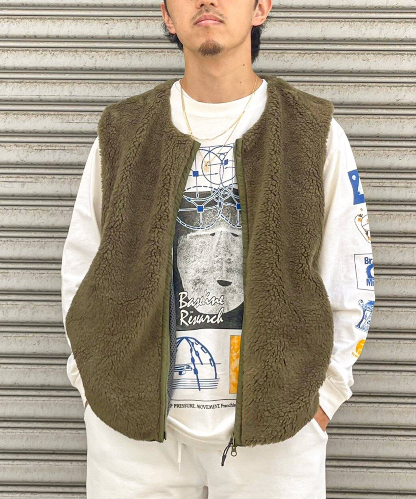 MARMOT CAPITAL / マーモット キャピタル】BOA FLEECE VEST（ベスト 