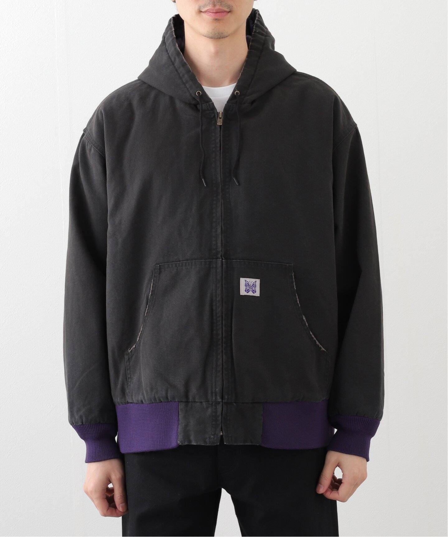 NEEDLES / ニードルズ】Zipped Work Hoody（中綿・キルティング 