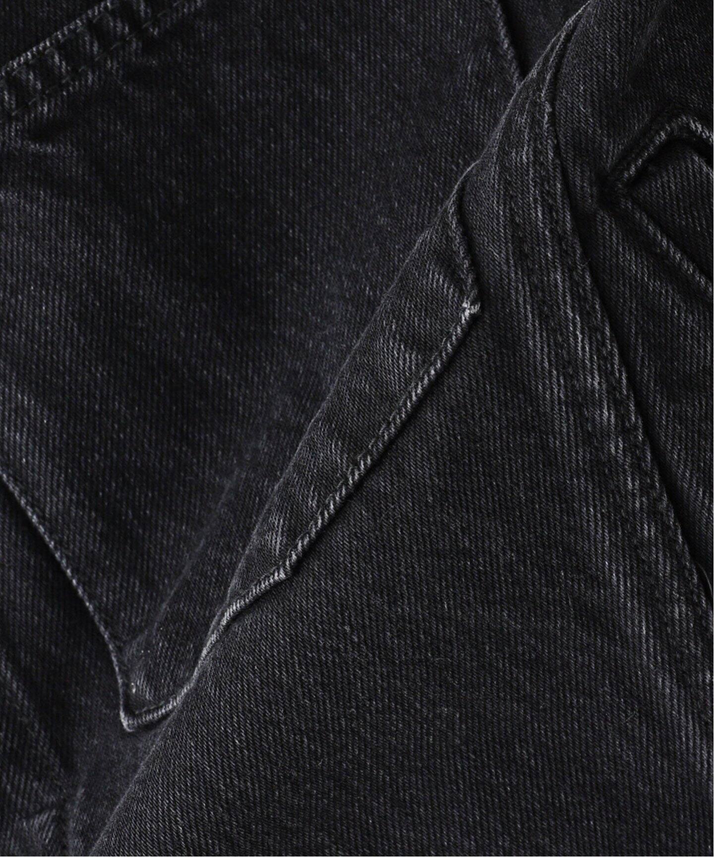 NVRFRGT / ネヴァーフォーゲット】 DENIM 3D TRUCKER JACKET F.BLK  