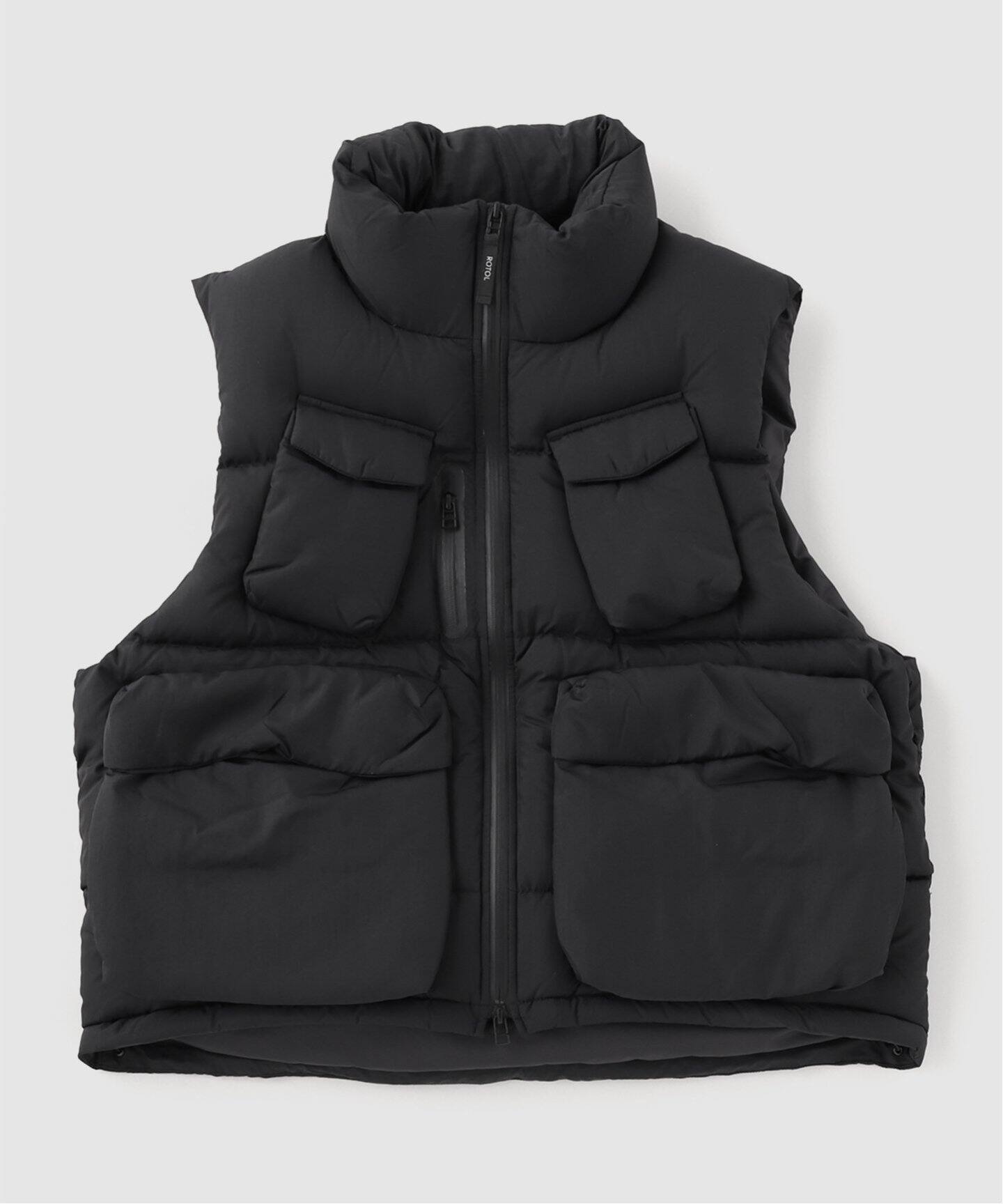 ROTOL / ロトル】CURVY DOWN VEST（ダウン・中綿ベスト）｜WISM 