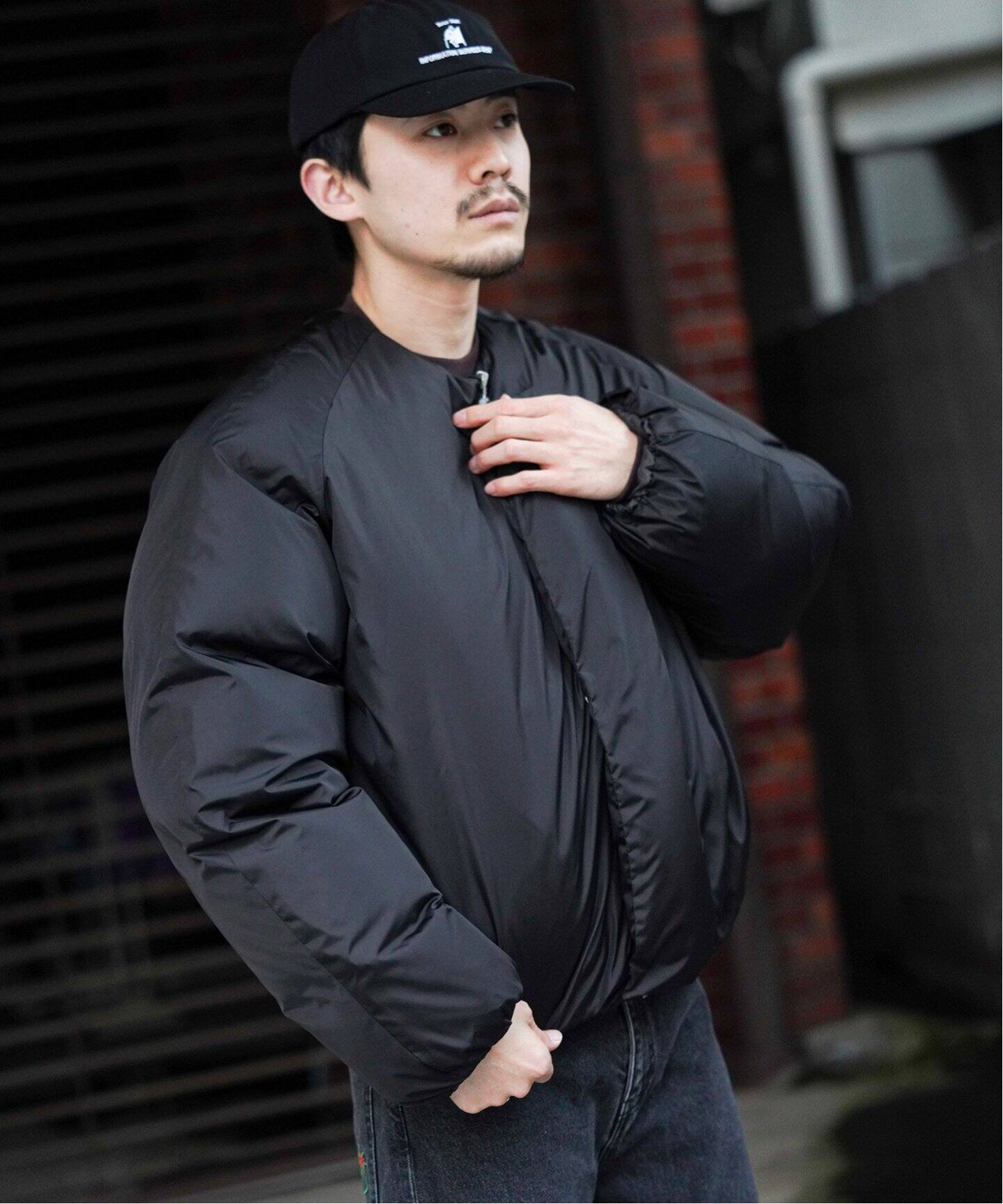 TANAKA タナカ　ナイロンジャケット　　黒 TANAKA / タナカ】THE DOWN PARKA / ダウンパーカ（ダウン