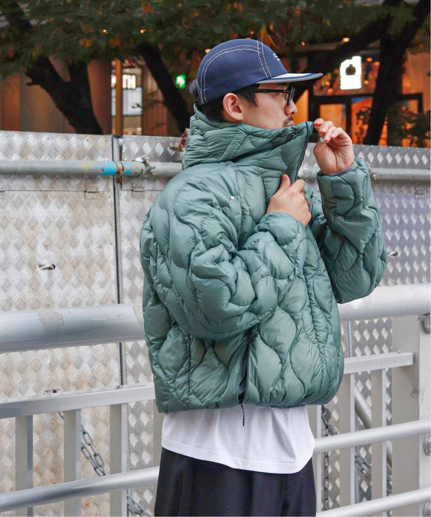 BAL × TAION / バル × タイオン】 REMOVABLE SLEEVE DOWN JACKET  