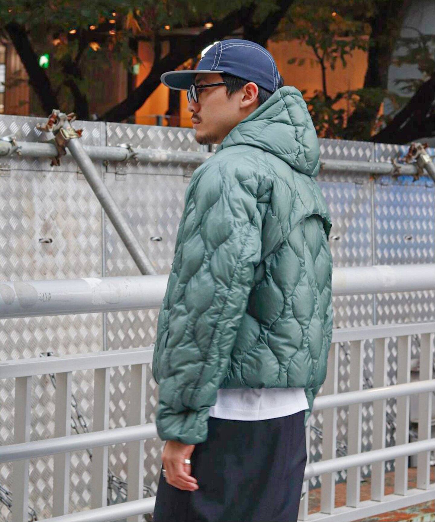 BAL × TAION / バル × タイオン】 REMOVABLE SLEEVE DOWN JACKET 