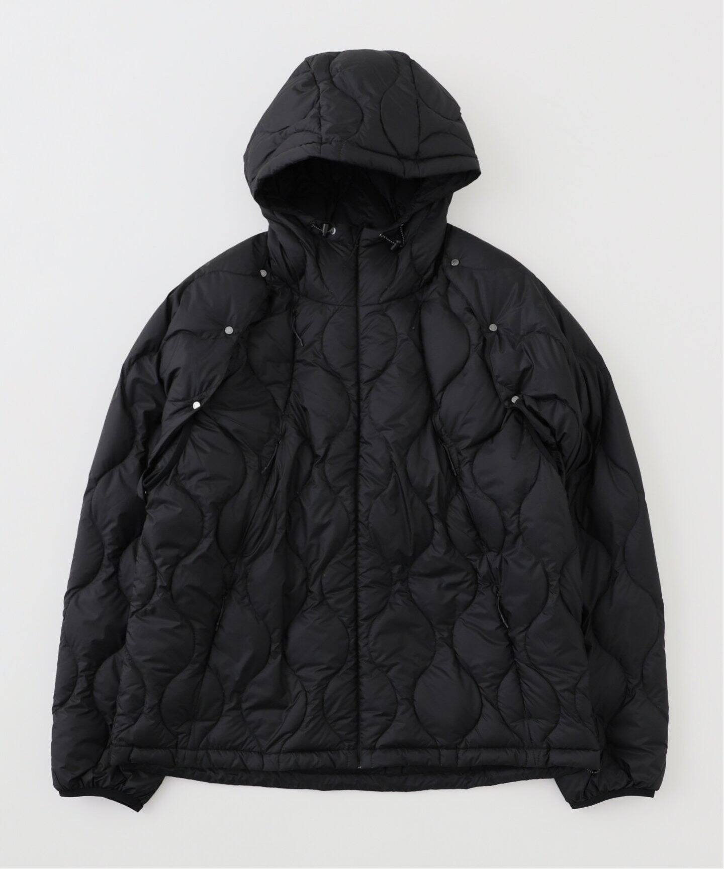 BAL × TAION / バル × タイオン】 REMOVABLE SLEEVE DOWN JACKET 