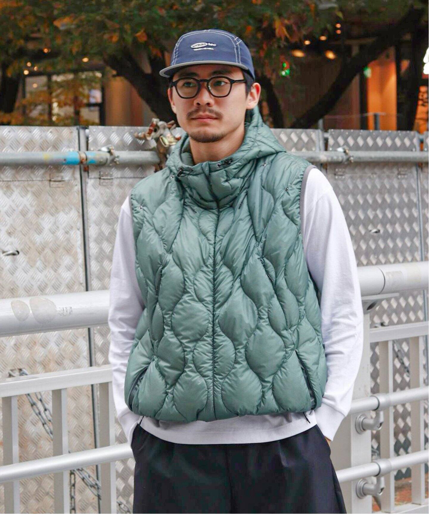 BAL × TAION / バル × タイオン】 REMOVABLE SLEEVE DOWN JACKET  