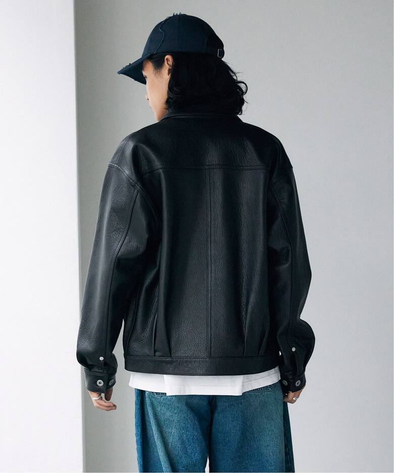 NZ ラムレザー トラッカージャケット（レザージャケット）｜JOURNAL 
