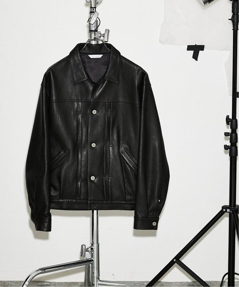 NZ ラムレザー トラッカージャケット（レザージャケット）｜JOURNAL  