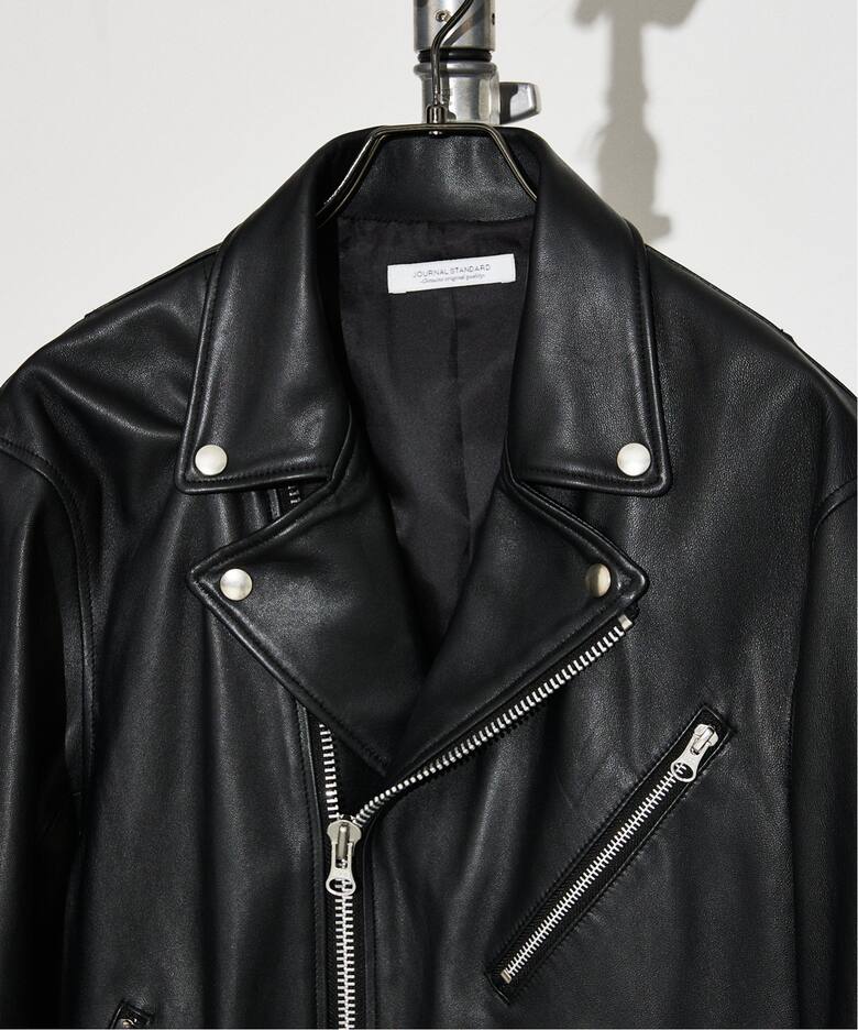 シープレザー ダブルライダースジャケット（レザージャケット  