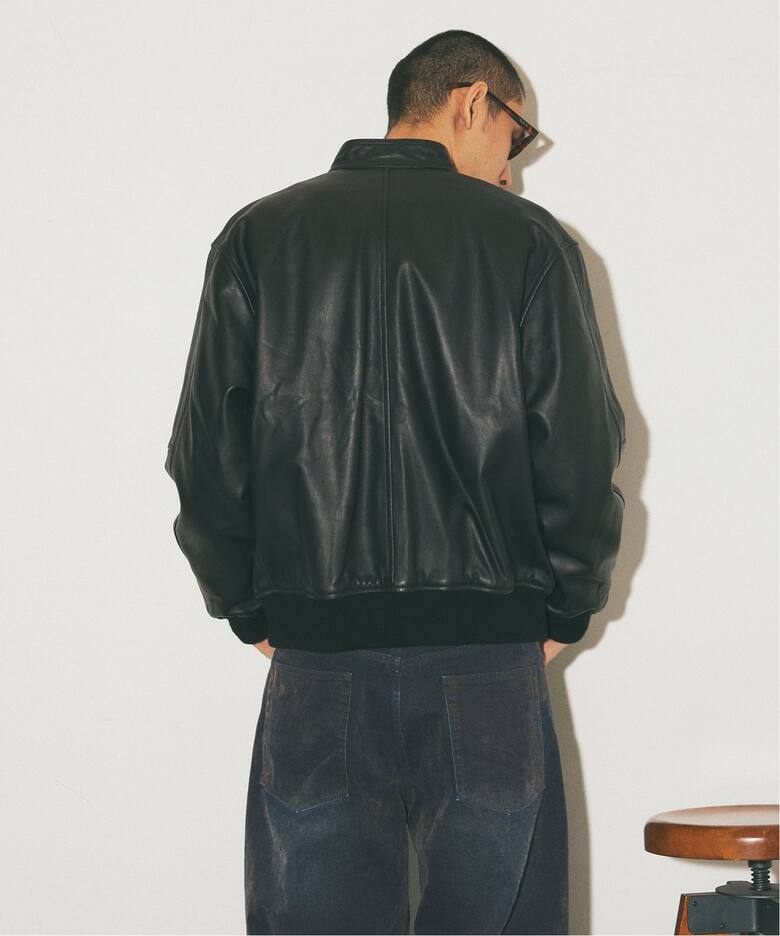 シープレザー ボンバーブルゾン（レザージャケット）｜JOURNAL 