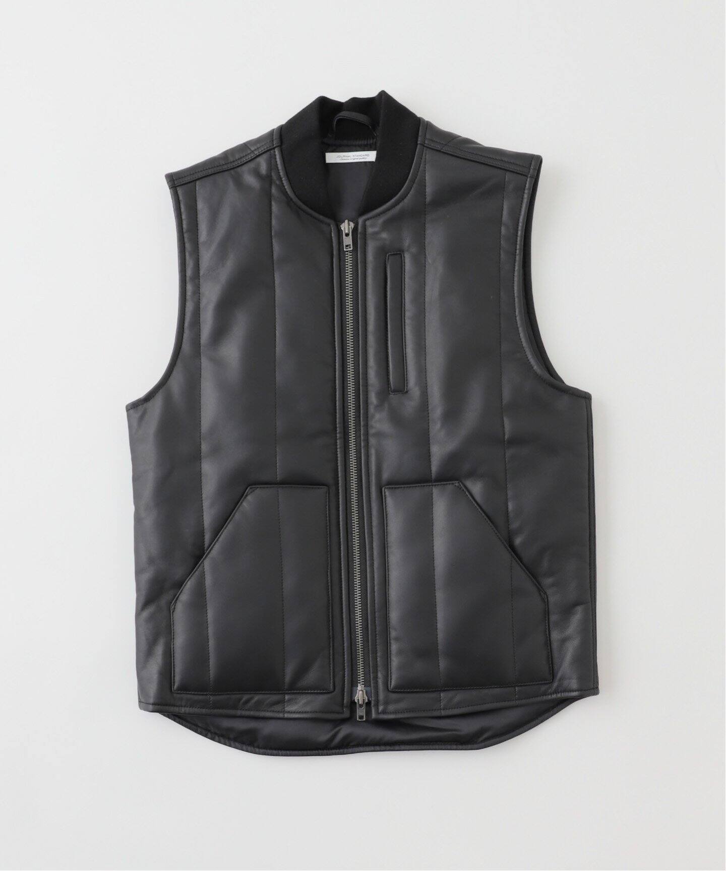 Precision レザー ベスト 良く 36