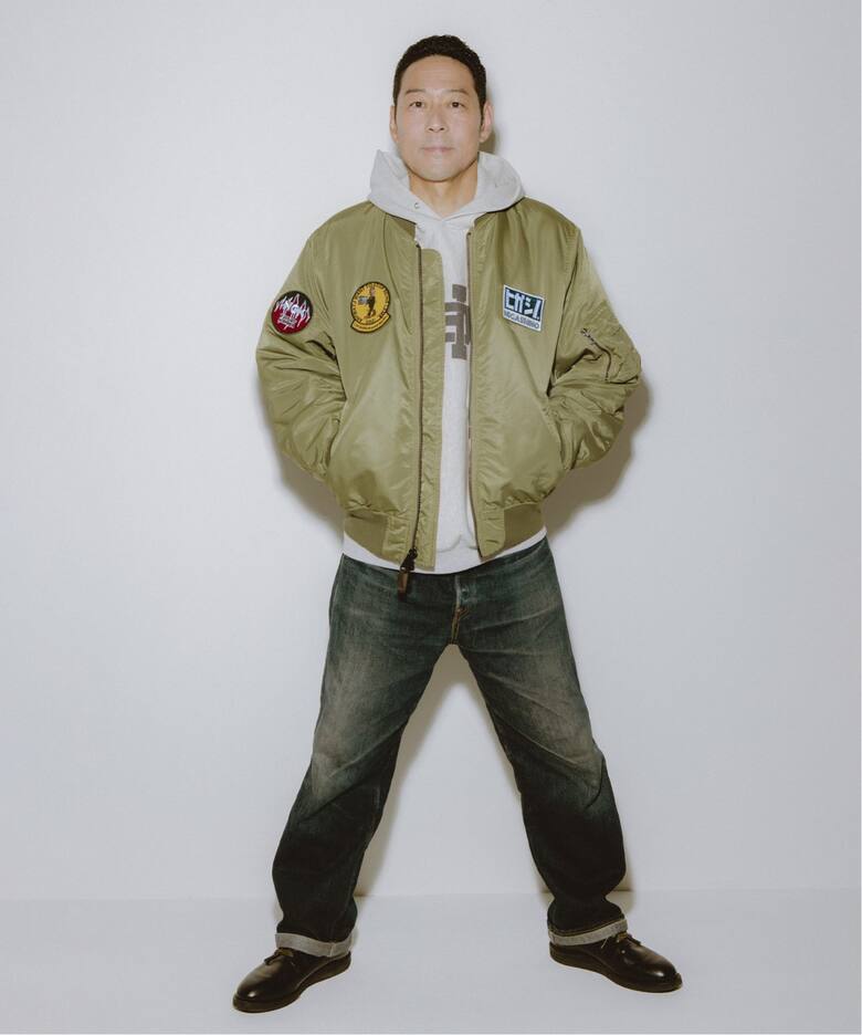 東野デニム × JOURNAL STANDARD / MA-1（MA-1）｜JOURNAL STANDARD 