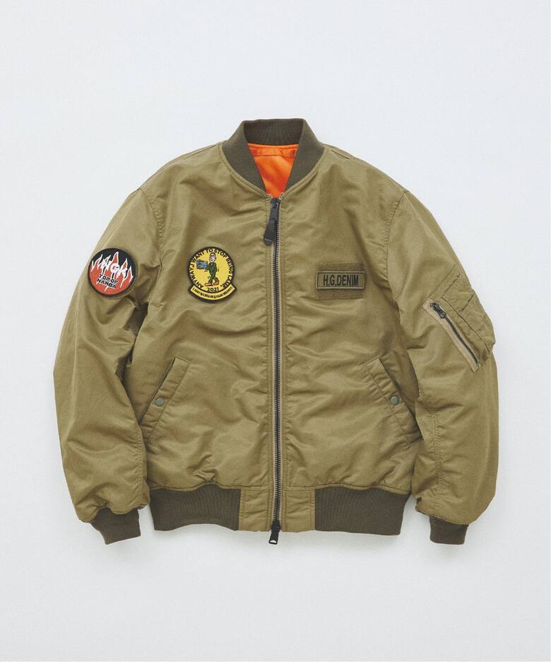 東野デニム × JOURNAL STANDARD / MA-1（MA-1）｜JOURNAL STANDARD 