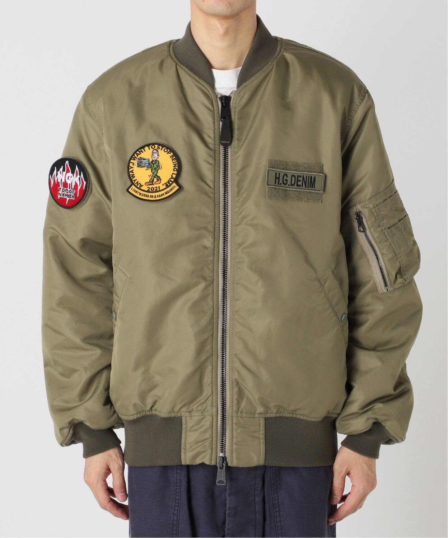 東野デニム × JOURNAL STANDARD / MA-1（MA-1）｜JOURNAL STANDARD 
