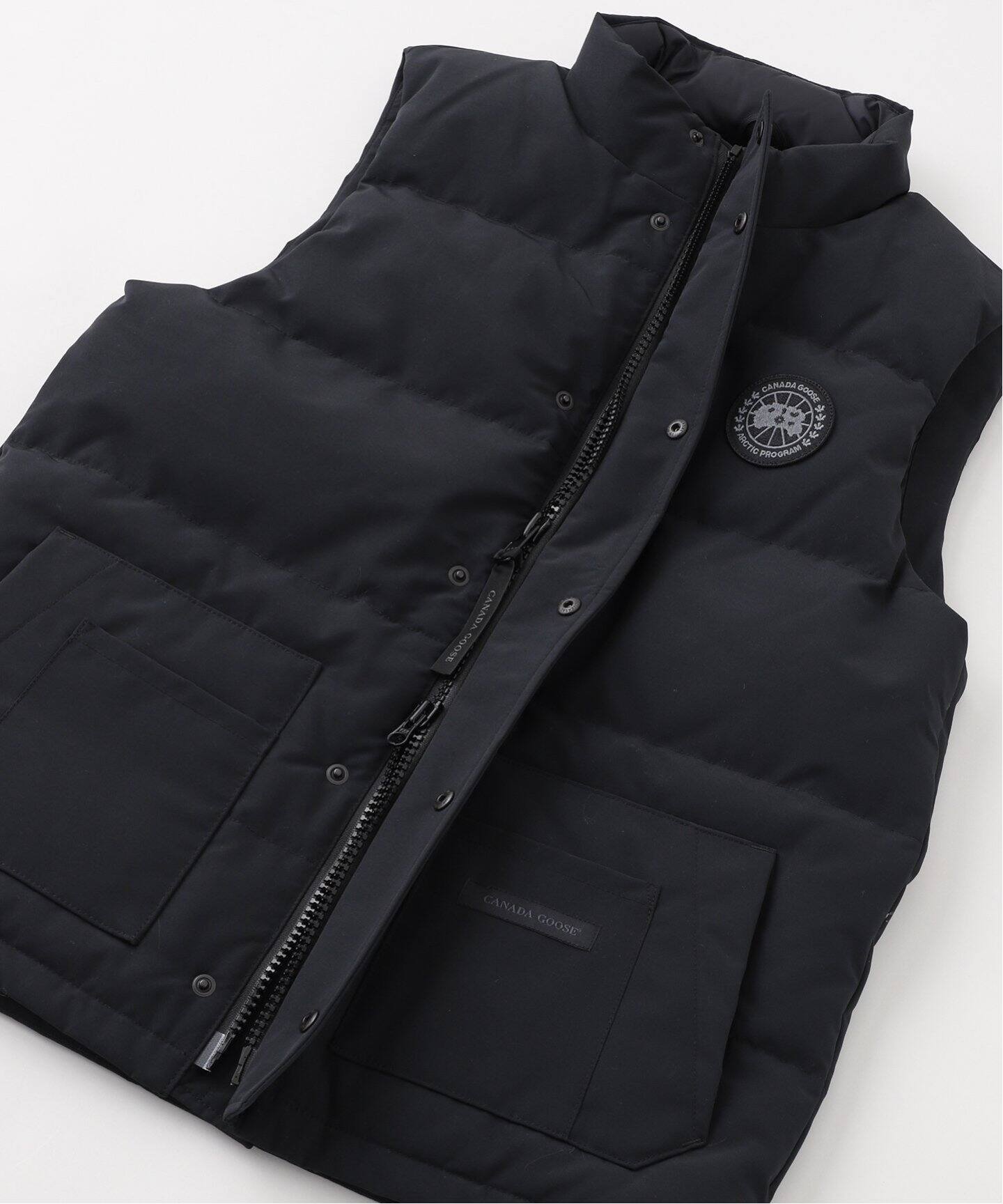 CANADA GOOSE / カナダグース フリースタイル クルー ベスト ブラック 