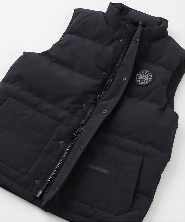 CANADA GOOSE / カナダグース フリースタイル クルー ベスト ブラック 