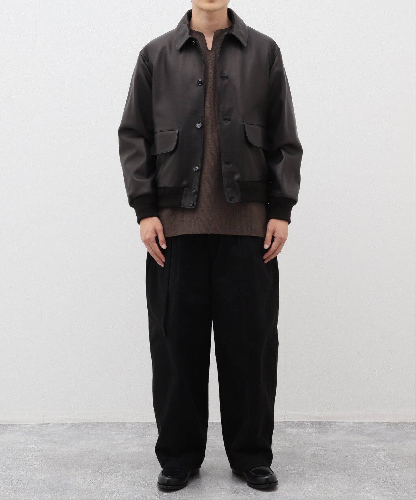 blurhms /ブラームス Lamb Leather Jacket（レザージャケット 