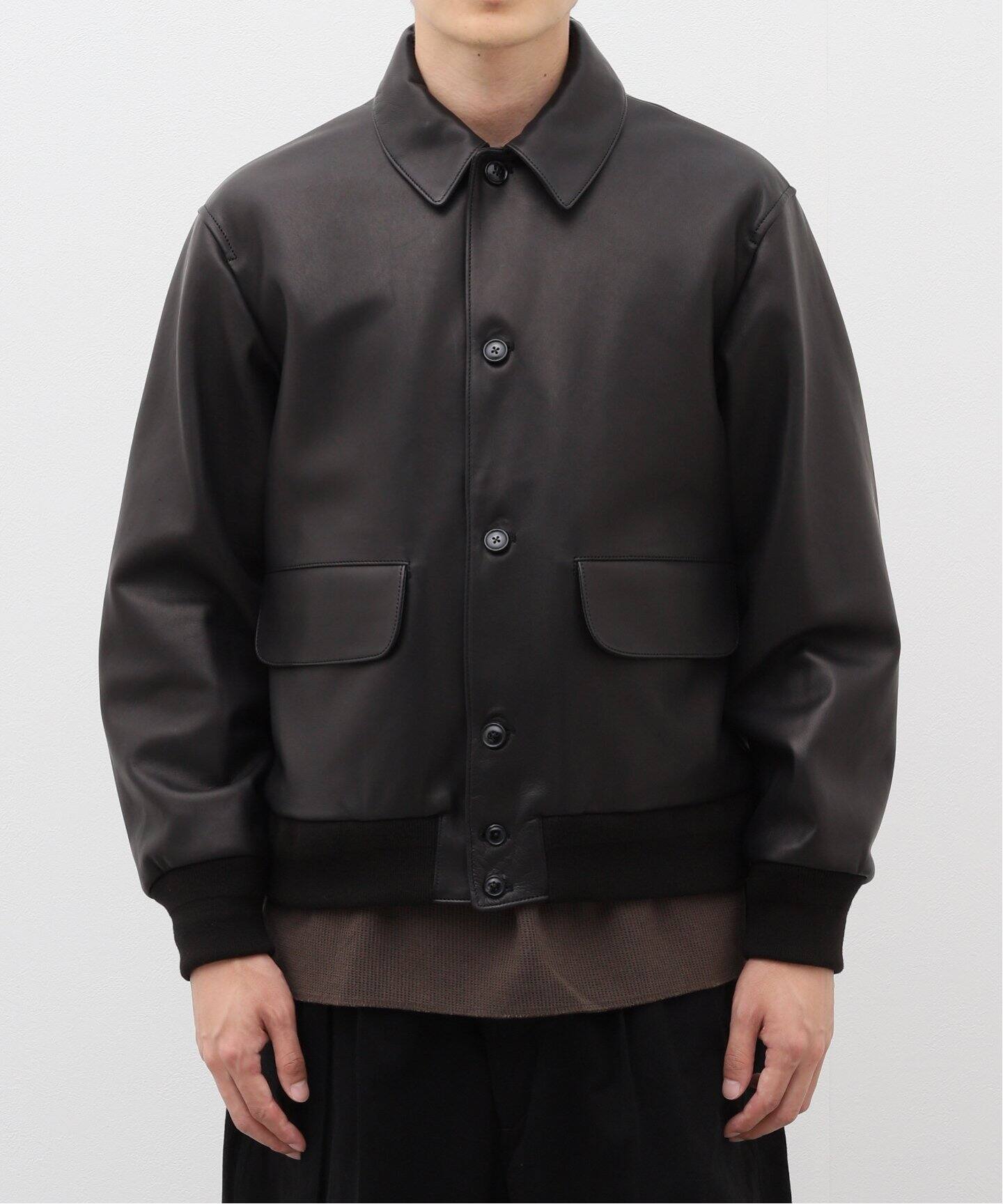 blurhms /ブラームス Lamb Leather Jacket（レザージャケット 