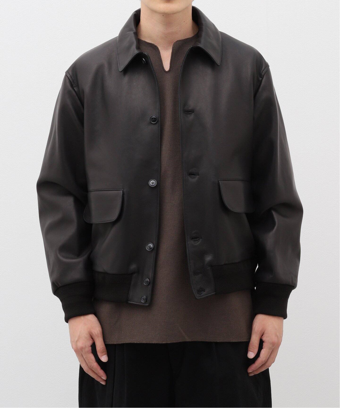 blurhms /ブラームス Lamb Leather Jacket（レザージャケット 