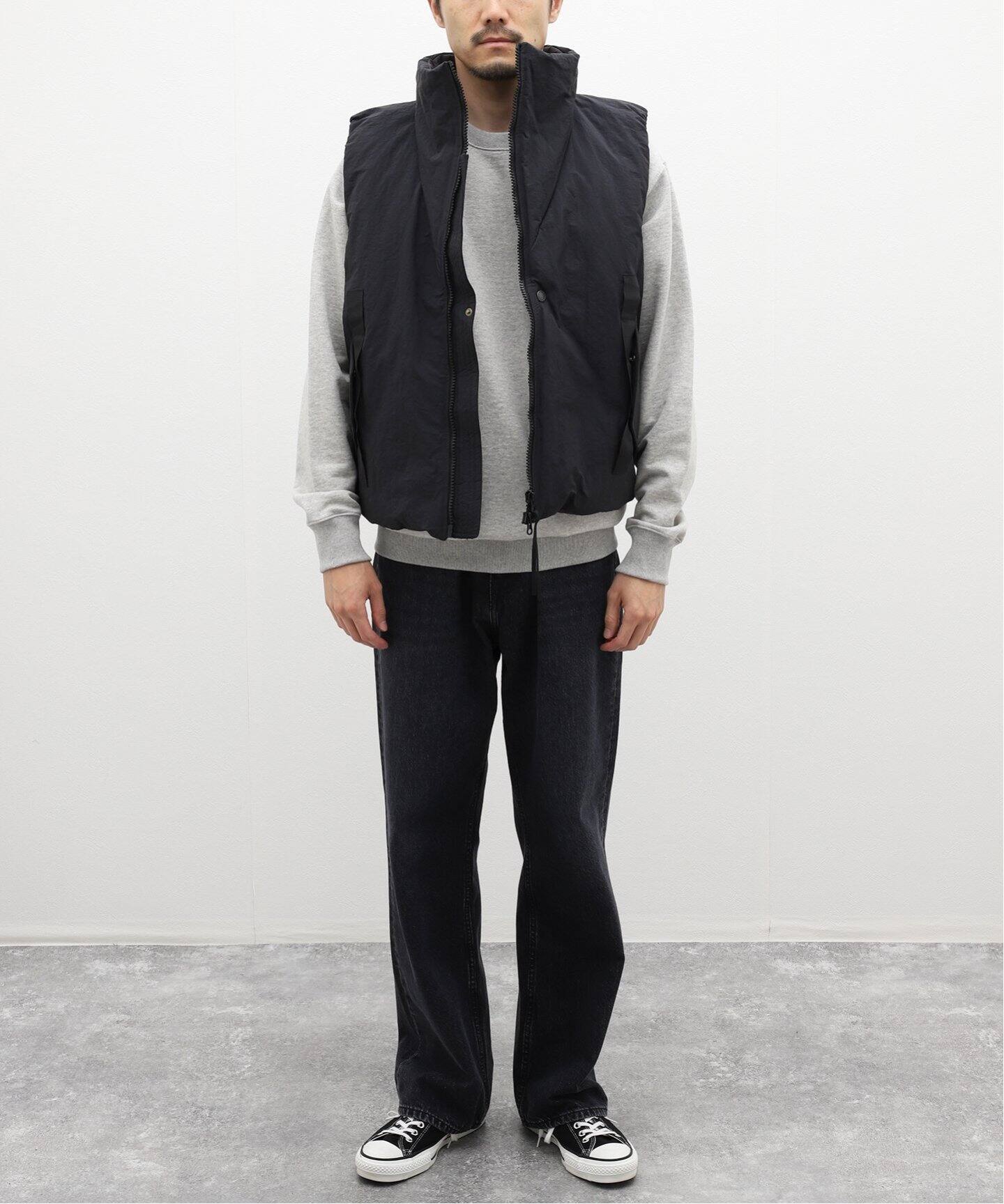 で*そ様 Gurank Padded vest ブラック グランク ベスト 中綿 Gurank Padded vest ブラック グランク ベスト 中綿