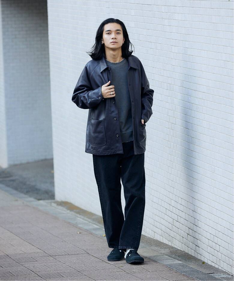 Schott / ショット】別注 レザーカバーオール（レザージャケット 