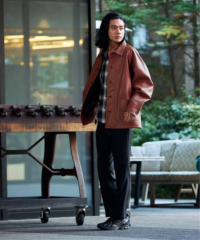Schott / ショット】別注 レザーカバーオール（レザージャケット 