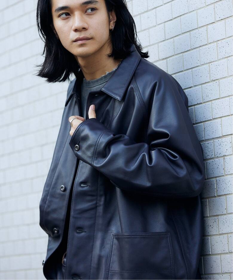 Schott / ショット】別注 レザーカバーオール（レザージャケット 