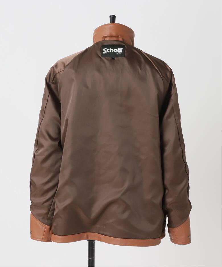 Schott / ショット】別注 レザーカバーオール（レザージャケット 