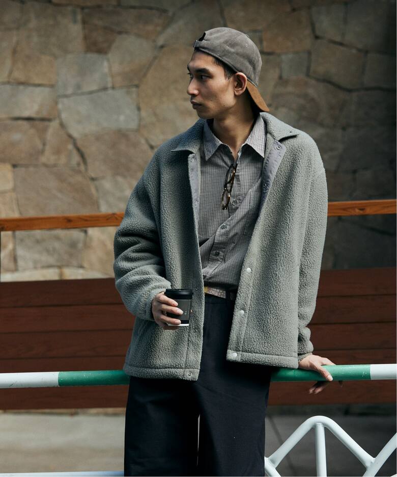 SNOWPEAK × JOURNAL STANDARD POLARTEC THERMAL PRO COACH JACKET 