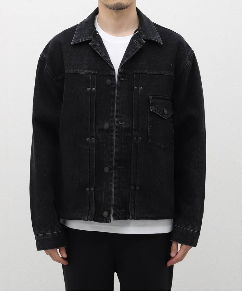 TANAKA / タナカ THE JEAN JACKET-BLACK（デニムジャケット）｜JOURNAL 
